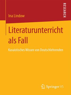 cover image of Literaturunterricht als Fall